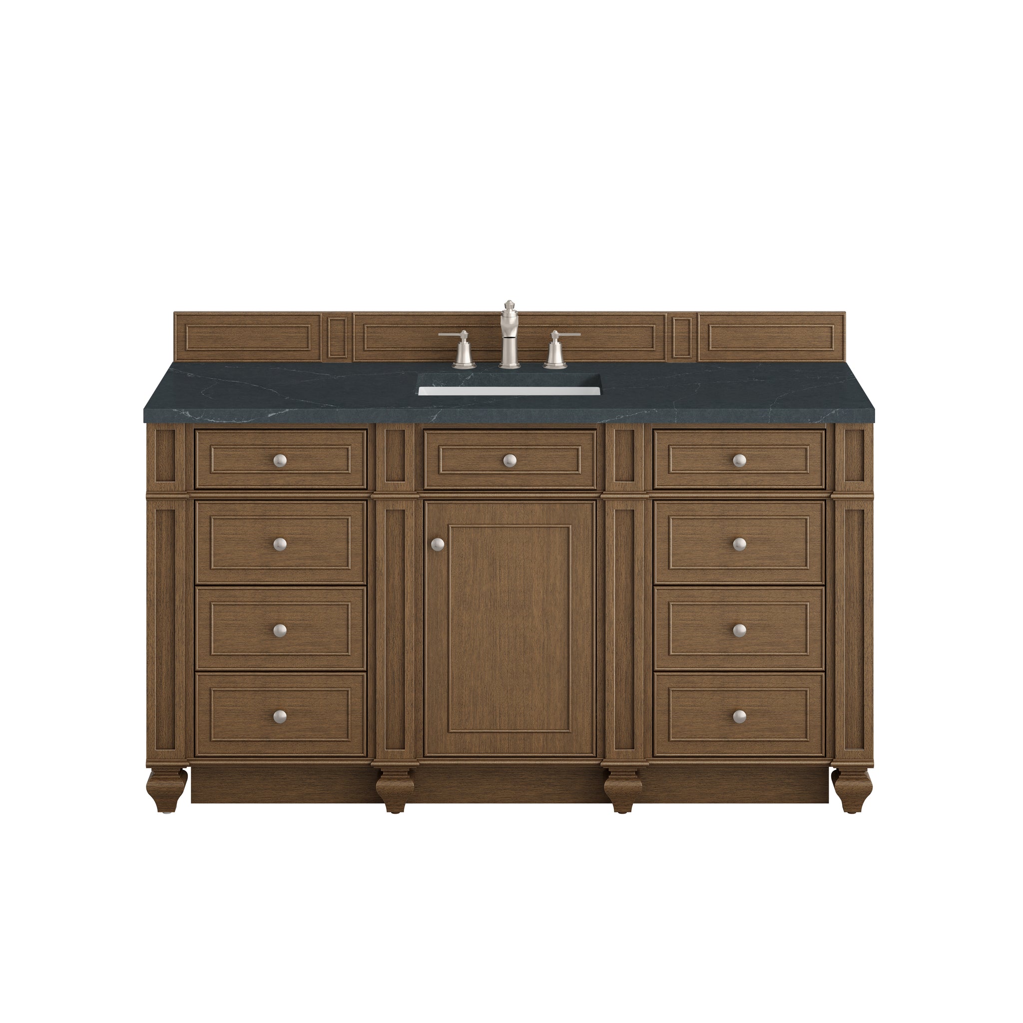 James Martin Bristol 60" Single Bathroom Vanity, Saddle Brown, view 20