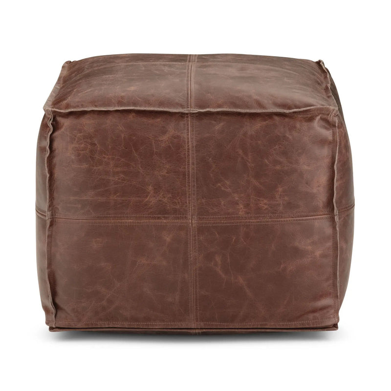 Sheffield - Handcrafted Square Pouf by Unique Piece Furniture