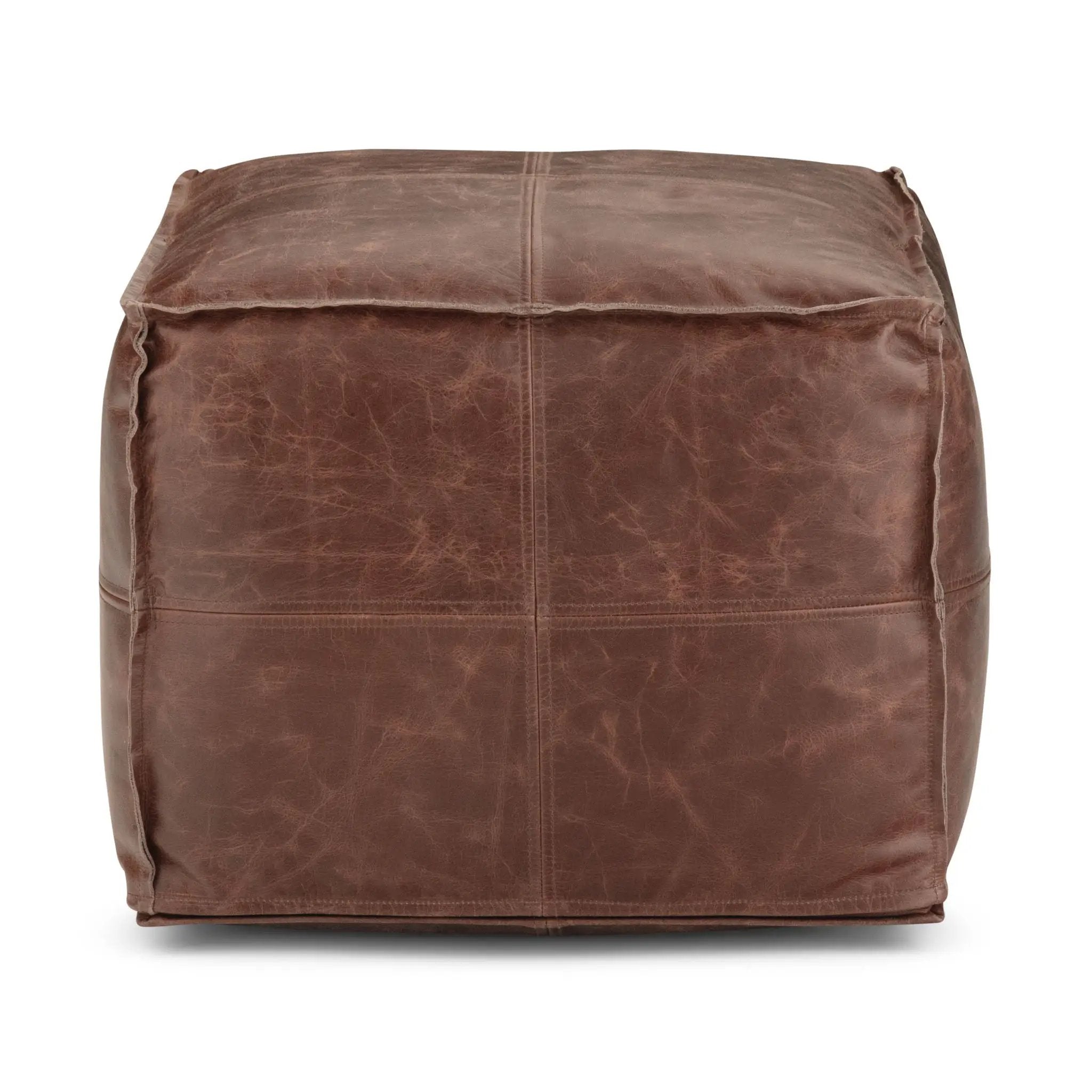 Sheffield - Handcrafted Square Pouf by Unique Piece Furniture