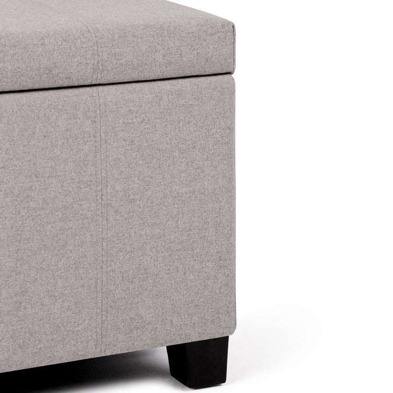 Dover - Upholstered Storage Ottoman Bench by HouseOfZazla