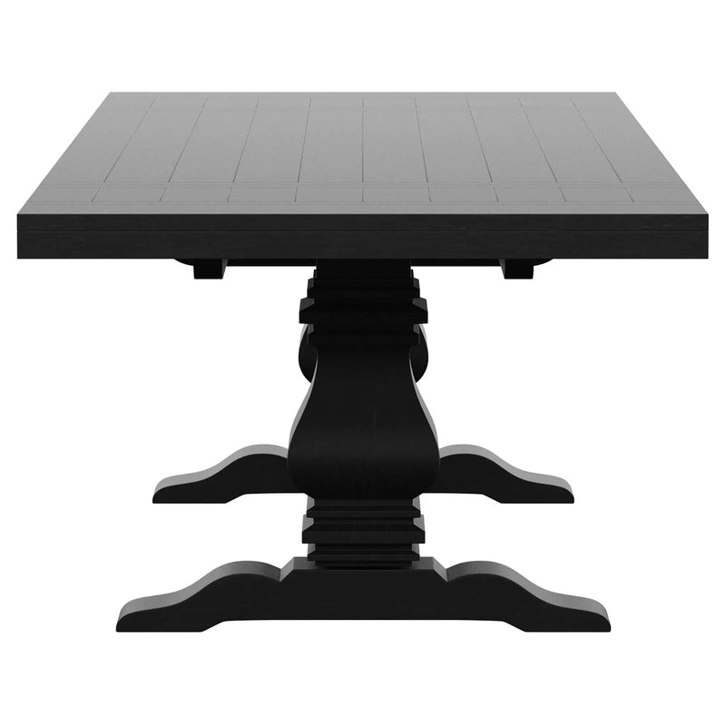 Florence 9-piece 126-inch Extension Dining Table Set Grey by Unique Piece Furniture