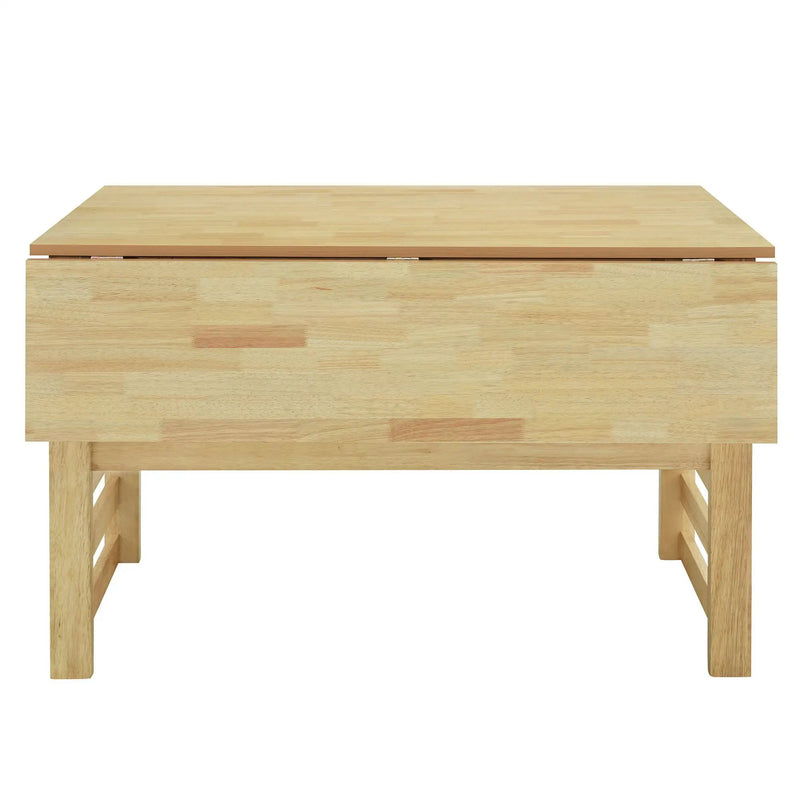 5 Piece Extendable Wood Square Dining Table Set With 2 Drop Leaves by HouseOfZazla