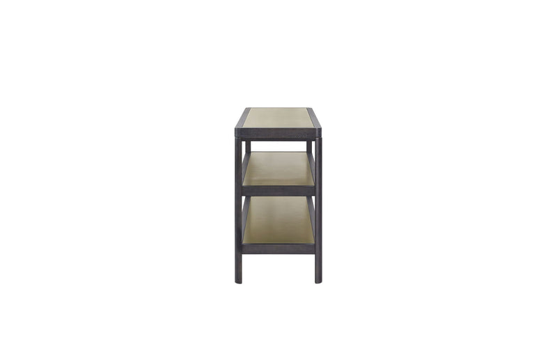 Console Table With Insets - Black by HouseOfZazla