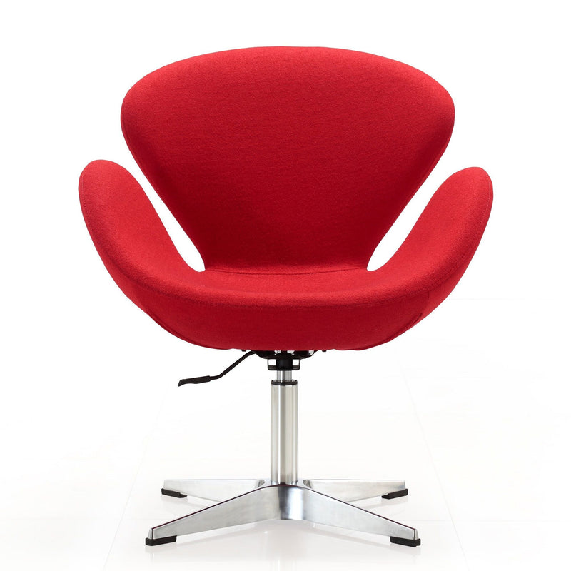 Raspberry - Swivel Lounge Chair by HouseOfZazla