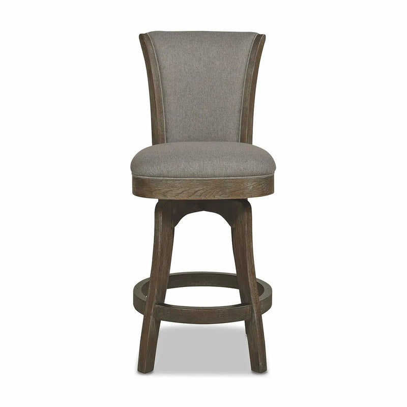 Henry - Armless Swivel Counter Height Bar Stool by HouseOfZazla