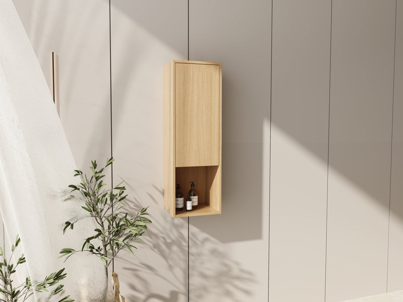 12 Inch Small Wall-Mounted Side Cabinet by HouseOfZazla