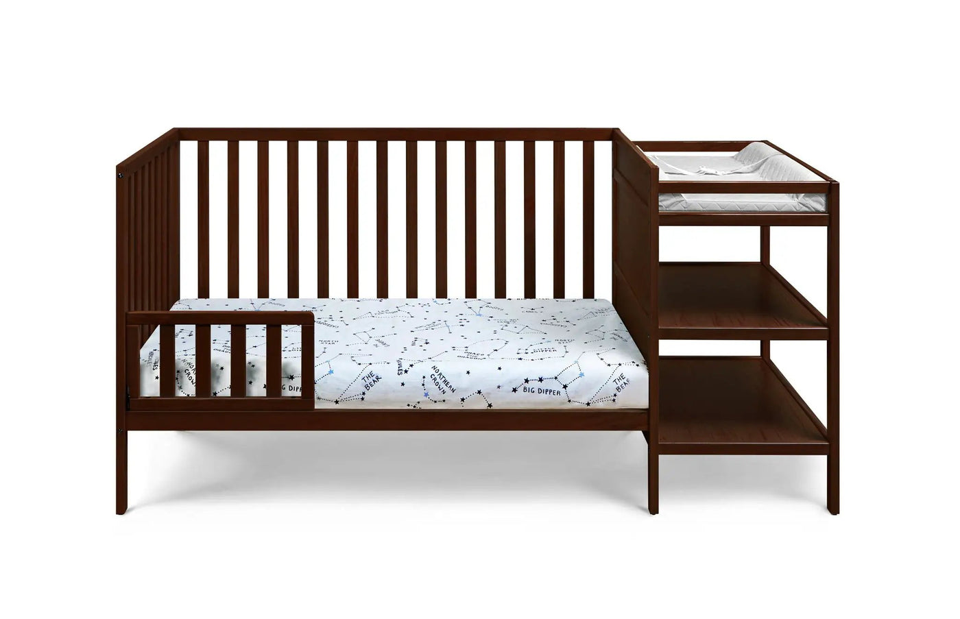 Palmer - 3-in-1 Convertible Crib / Changer Combo by Unique Piece Furniture