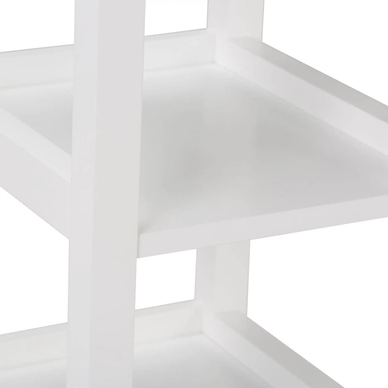 Acadian - Bath Storage Tower - Pure White by Unique Piece Furniture