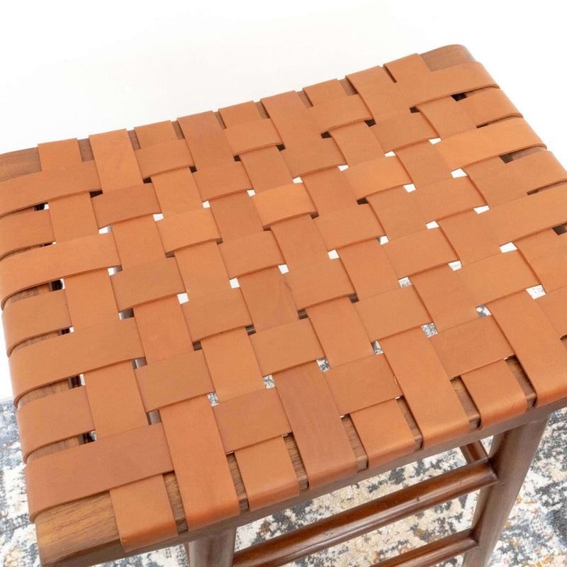 Maya - Stool - Rustic / Tan by HouseOfZazla