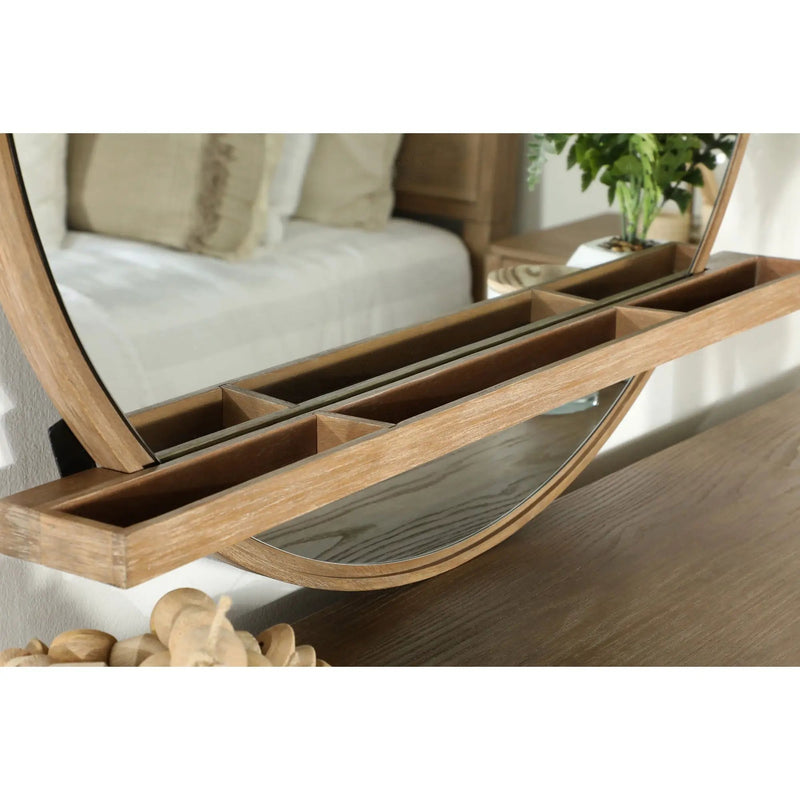 Stevie Sand Wash Natural Cane 4-Piece Eastern King Bedroom Set by HouseOfZazla