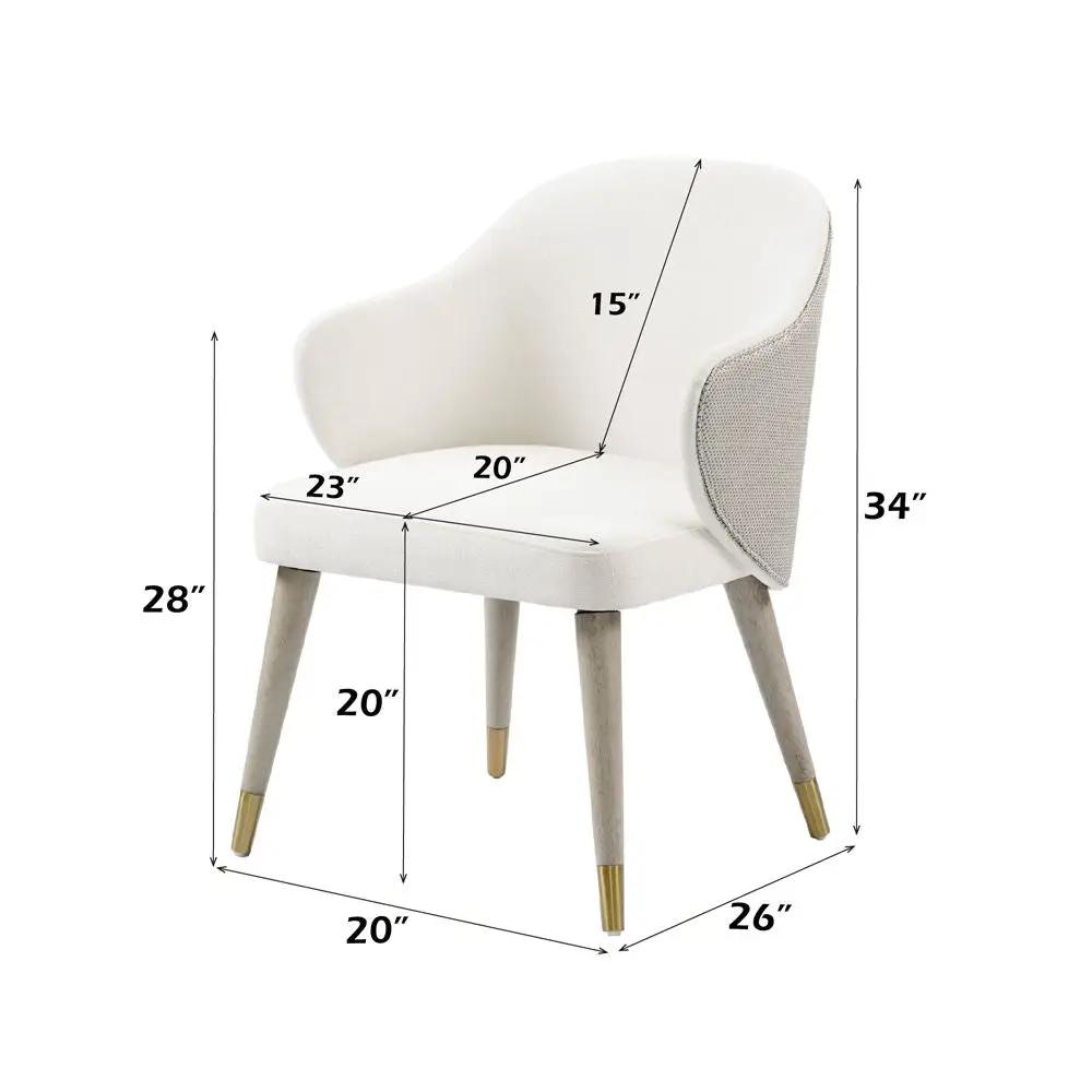 Charity - Side Chair (Set of 2) - Gray Oak by Unique Piece Furniture