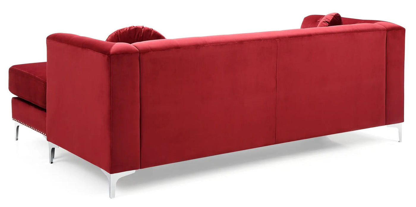 Soft y Micro Suede Sofa Chaise by HouseOfZazla