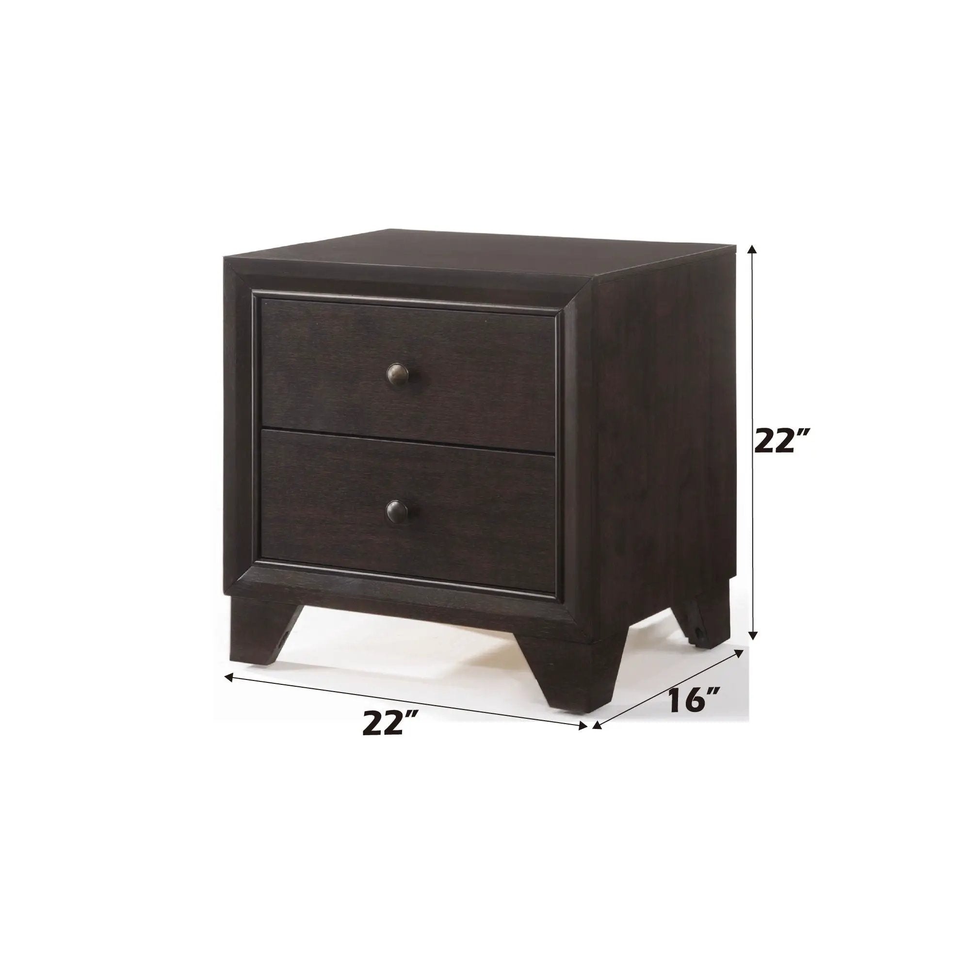 Madison - Nightstand - Espresso by HouseOfZazla