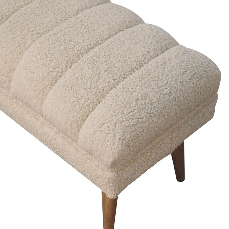 Puffer Bench - Beige by Unique Piece Furniture