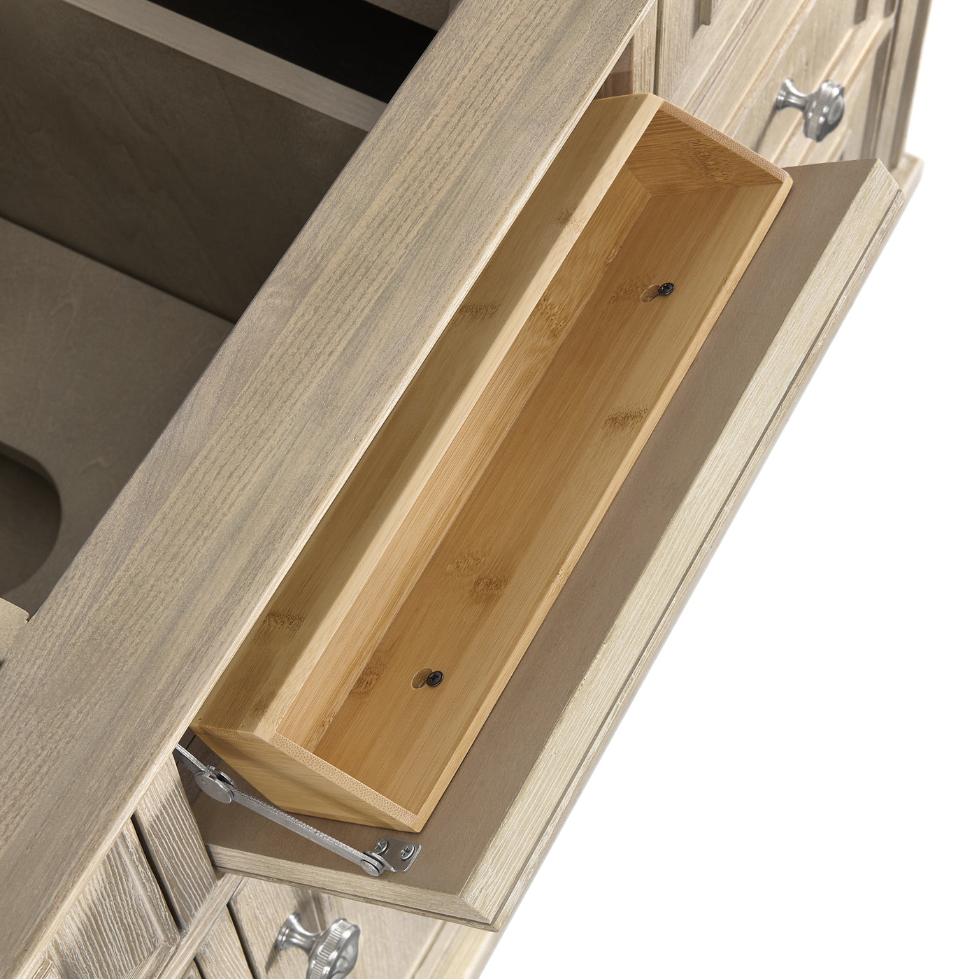 James Martin Lorelai 48" Single Bathroom Vanity, Whitewashed Oak, view 26