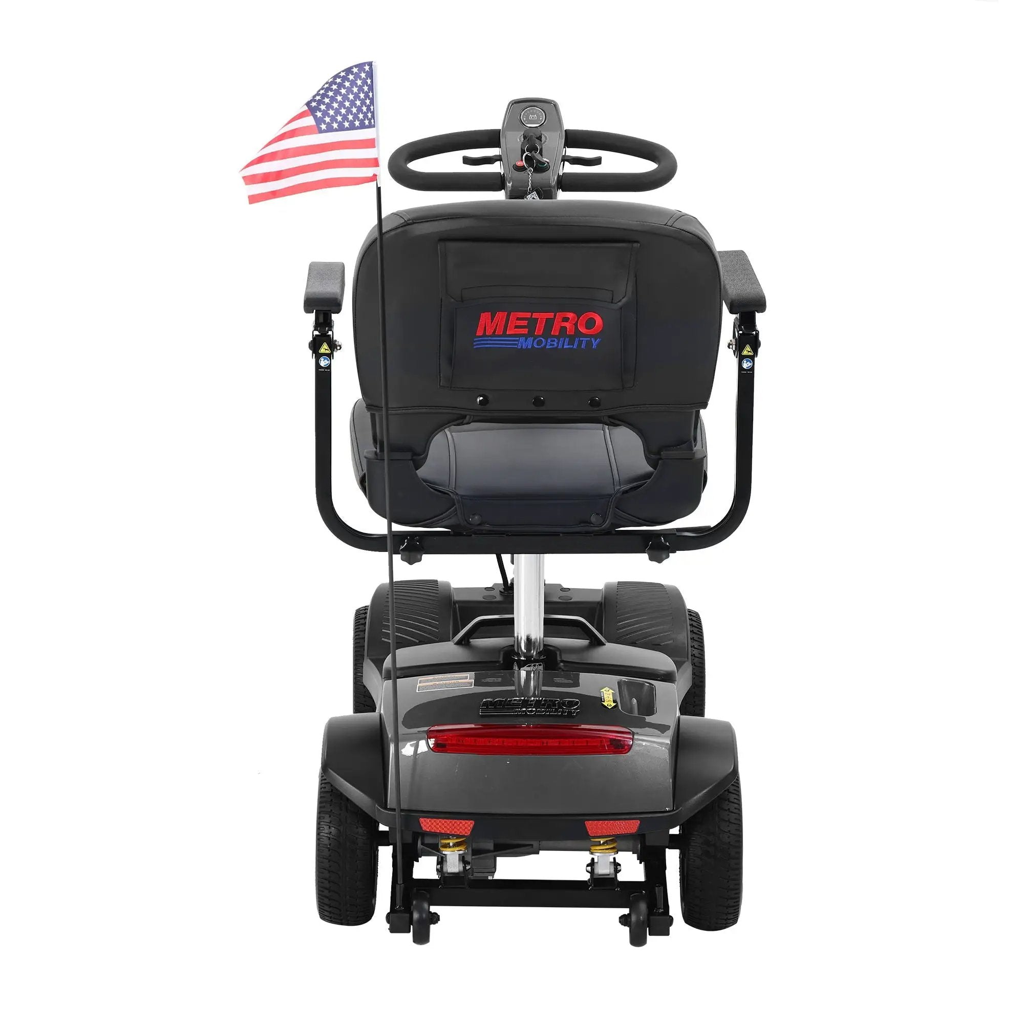 Max Sport - 4 Wheels Outdoor Compact Mobility Scooter With 2 Pieces X 12Ah Lead Acid Battery by HouseOfZazla
