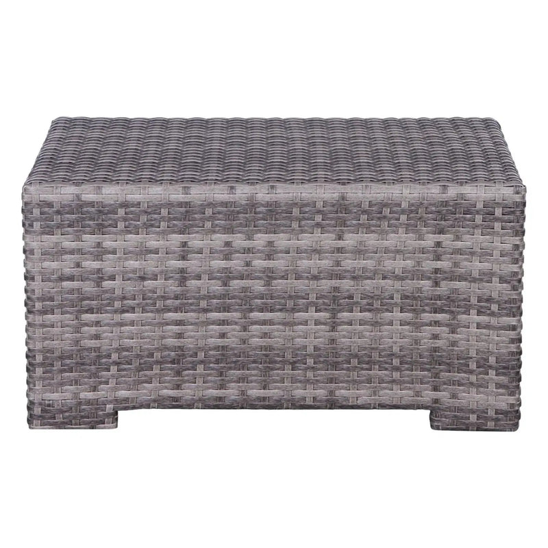 Outdoor 6 Person Wicker Seating Group With Cushions - Gray Mix by HouseOfZazla