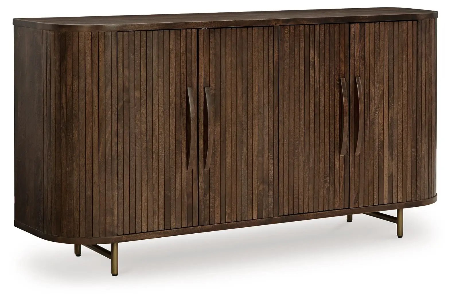 Amickly - Accent Cabinet - Dark Brown by Unique Piece Furniture