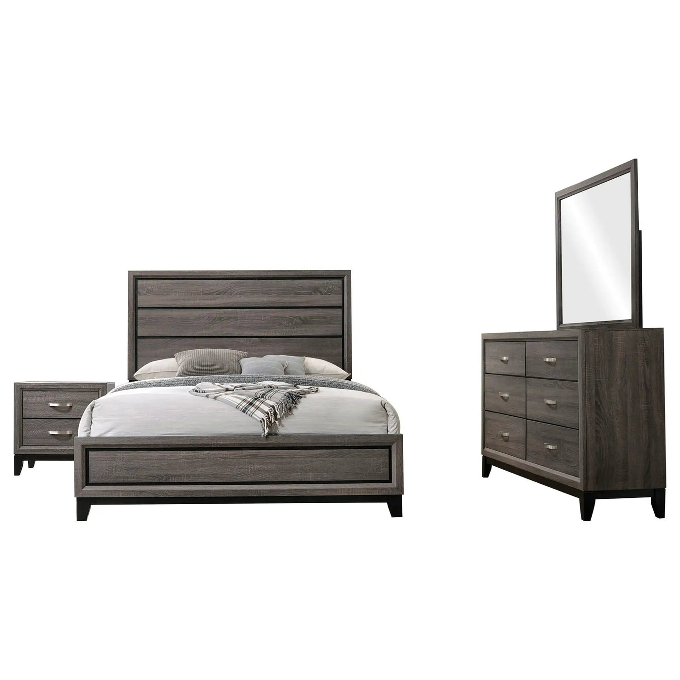 Carina - Panel Bedroom Set by HouseOfZazla