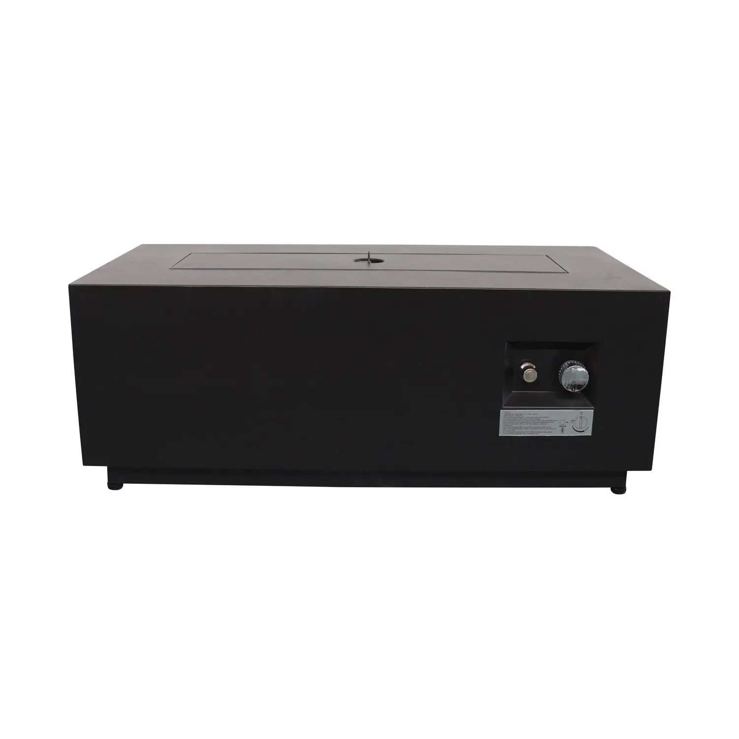 Outdoor Fire Pit Table With Lid, Fuel Versatility by HouseOfZazla