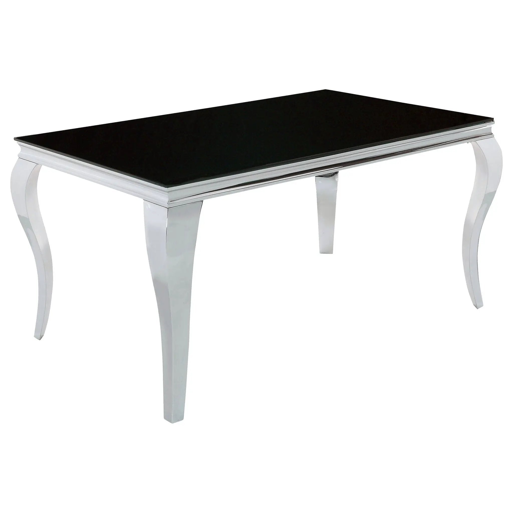 Dining Table - Black / Silver by HouseOfZazla