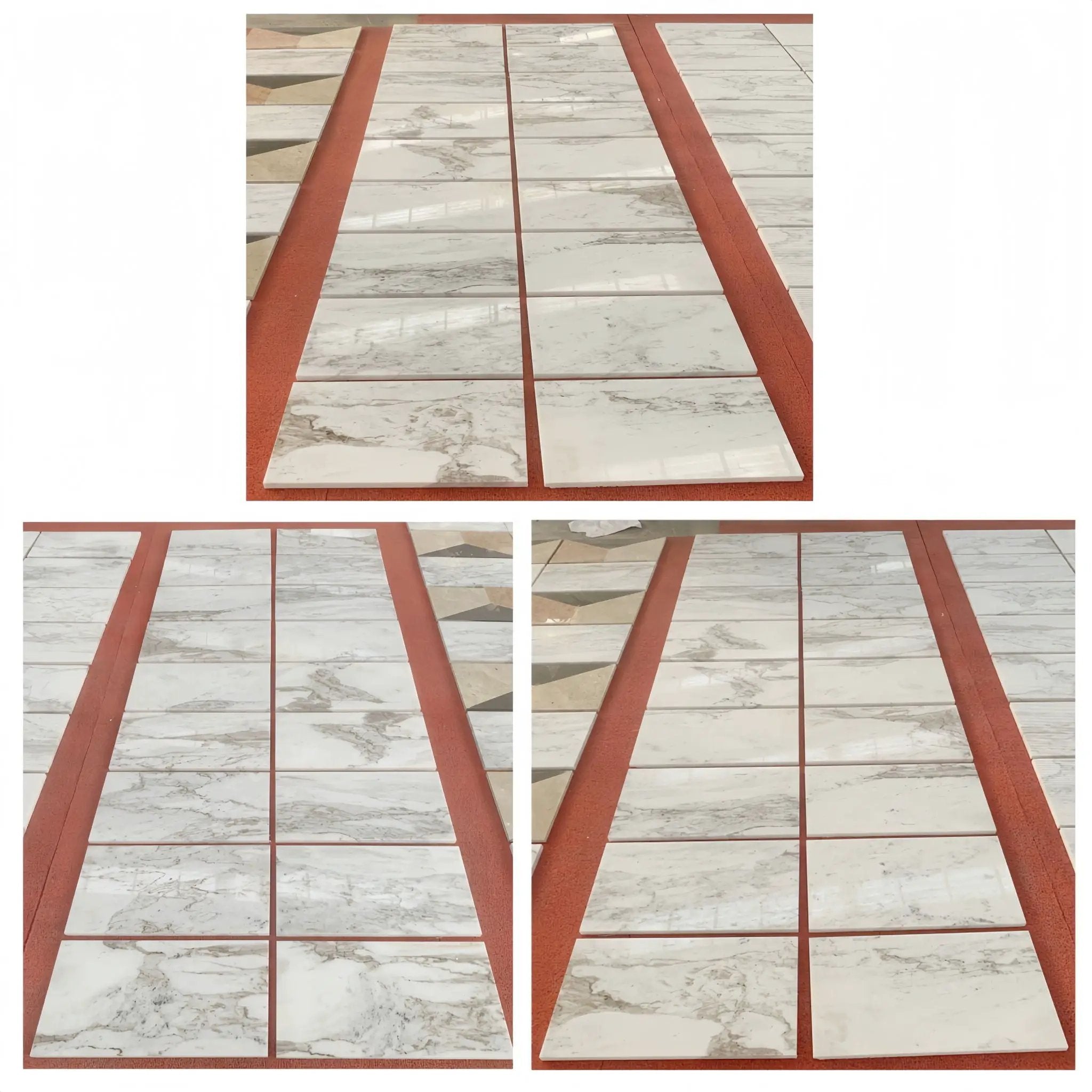 Natural Marble Polished Tile For Wall And Floor (Set of 4) by HouseOfZazla