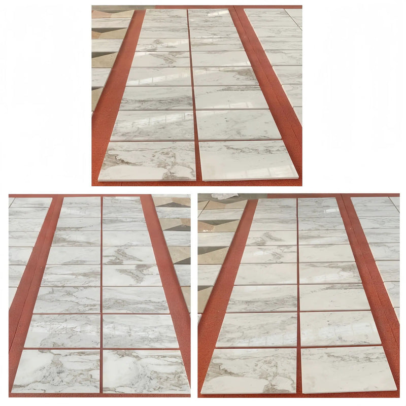 Natural Marble Polished Tile For Wall And Floor (Set of 4) by HouseOfZazla