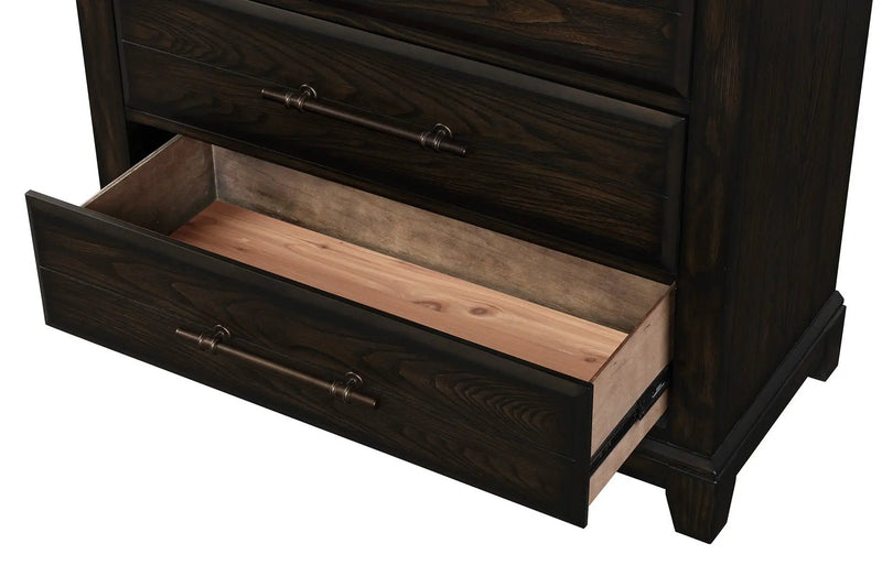 2 Drawer Nightstand Elegant Design - Mahogany by Unique Piece Furniture