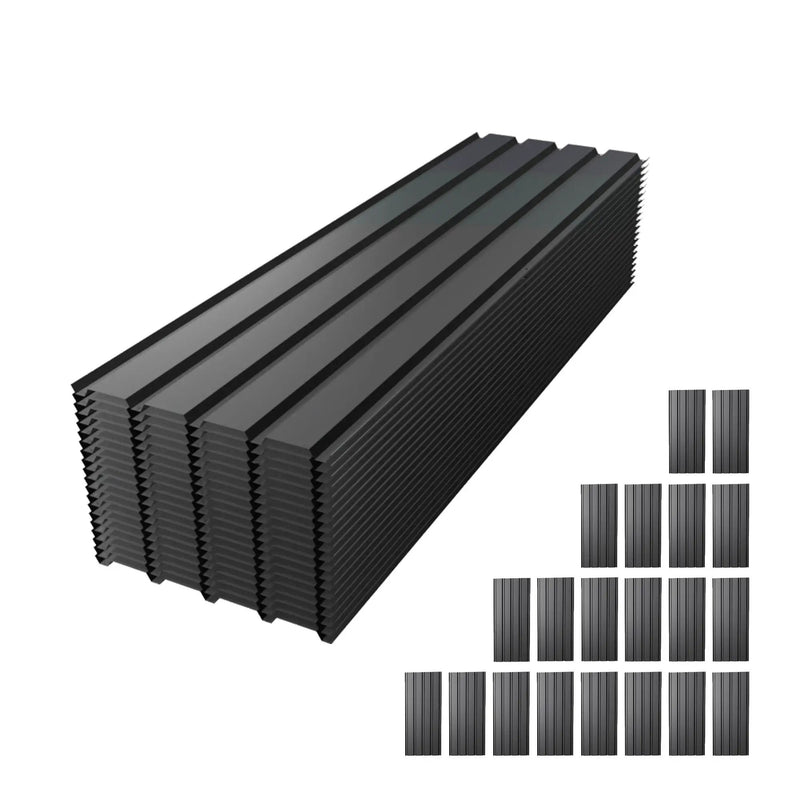 Metal Roof Panel Length 61IN Galvanized Roof Panels by HouseOfZazla