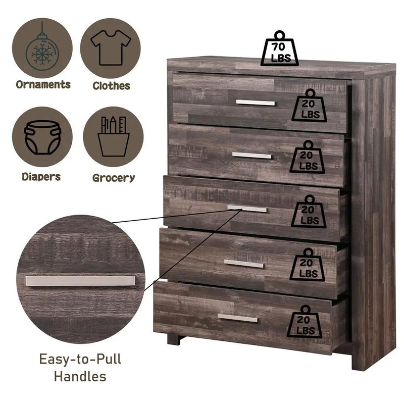 Juniper - Chest - Dark Oak by Unique Piece Furniture