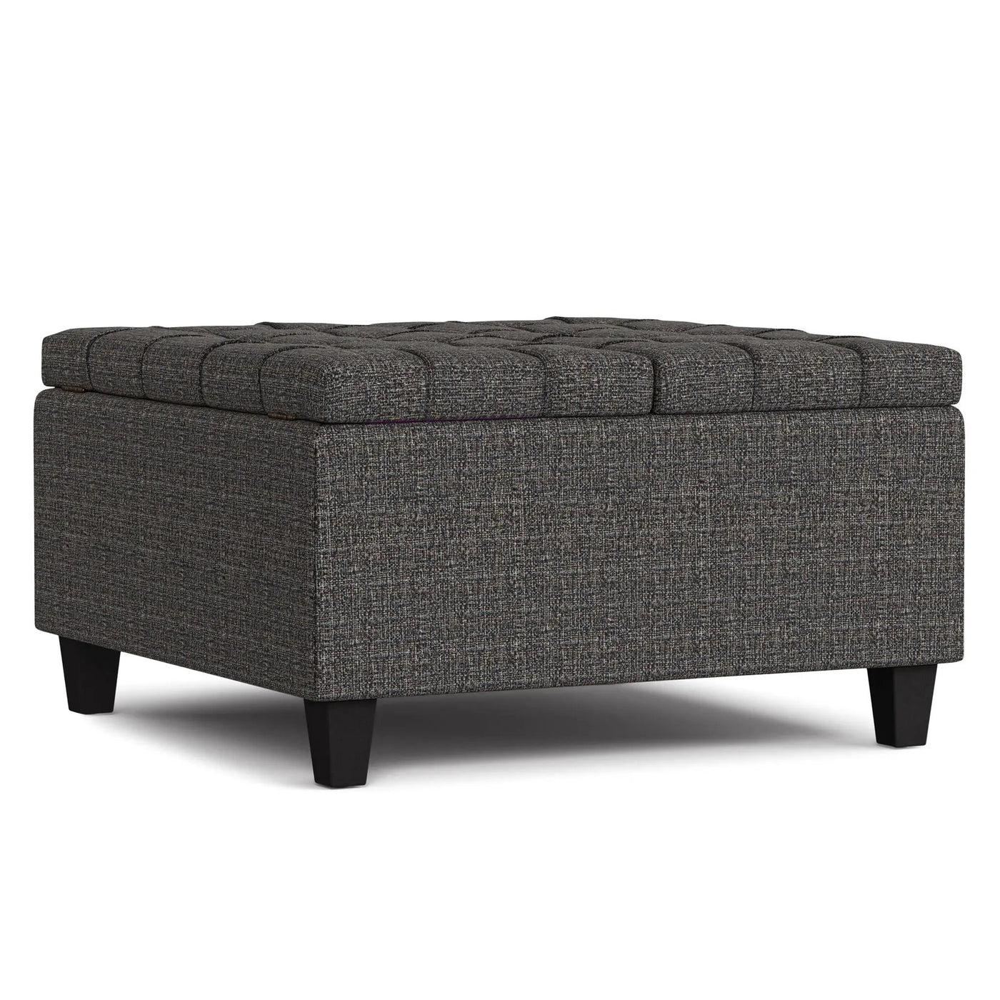 Harrison - Upholstered Coffee Table Storage Ottoman by Unique Piece Furniture