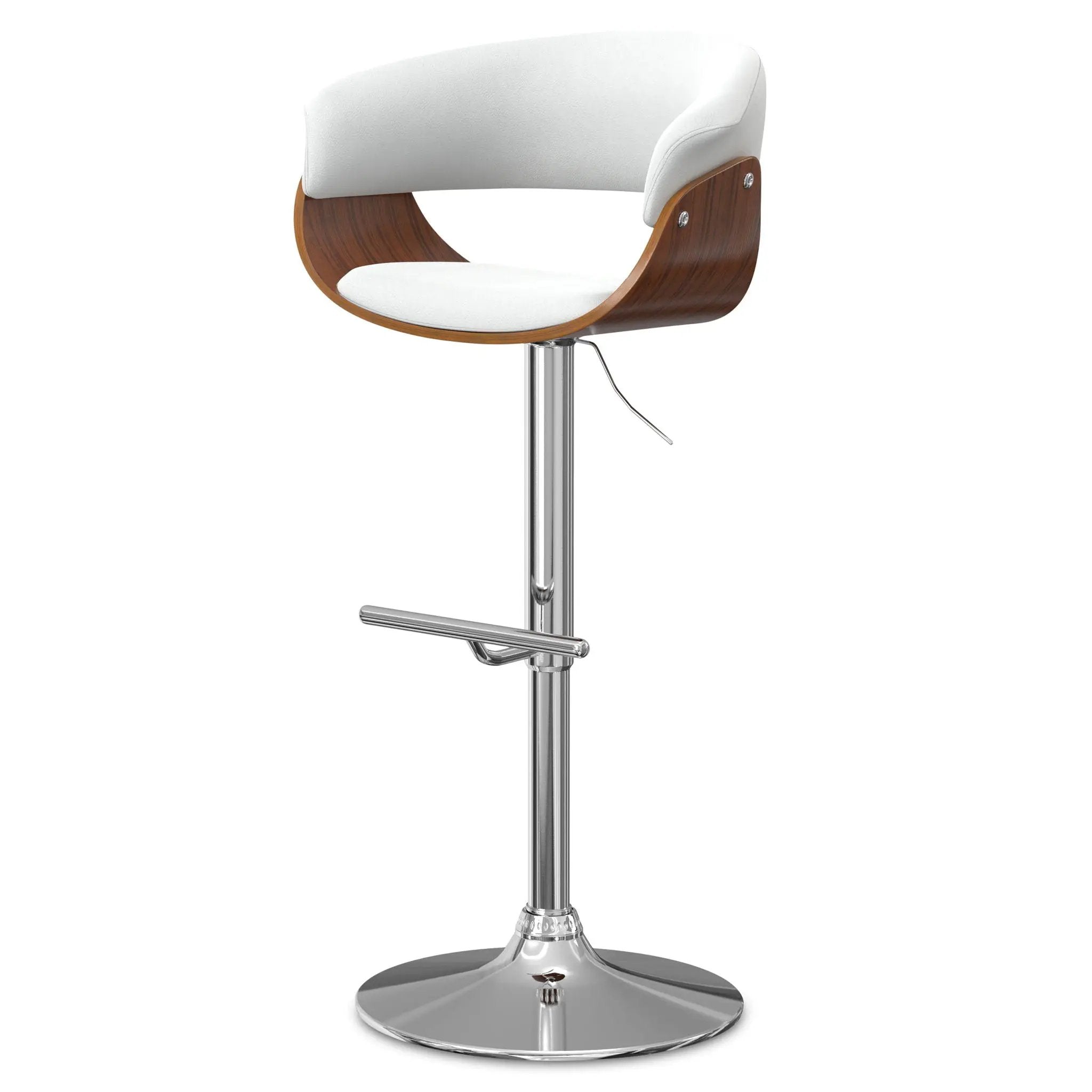 Sheldon - Upholstered Adjustable Swivel Bar Stool by Unique Piece Furniture
