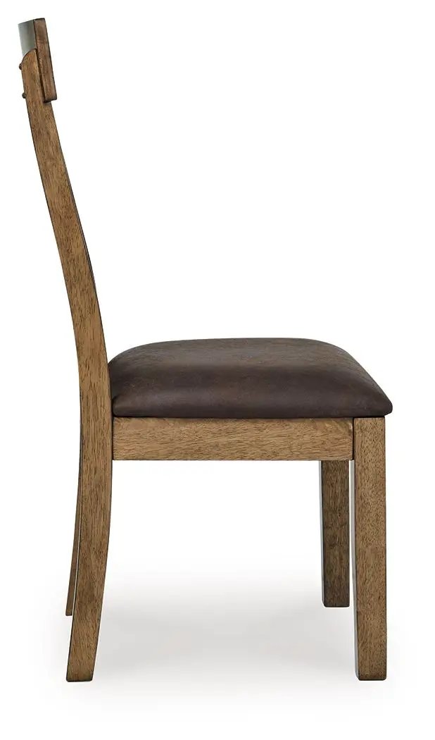 Urbinforte - Dining Upholstered Side Chair (Set of 2) - Light Brown by Unique Piece Furniture