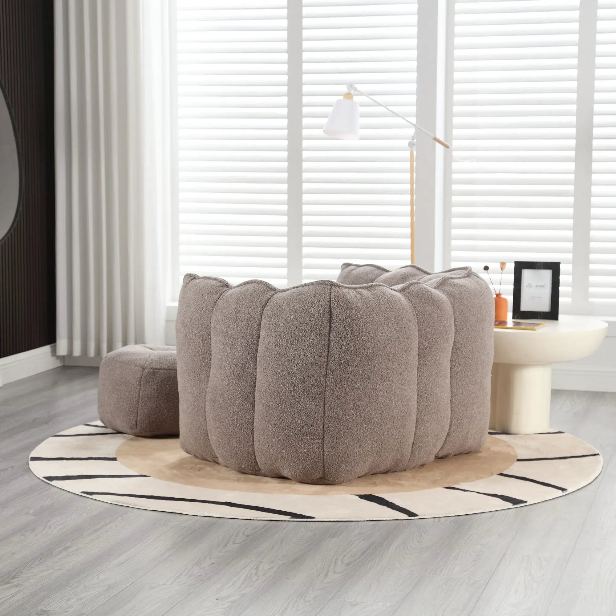 Soft Bean Bag Chair With High Resilient Foam by HouseOfZazla