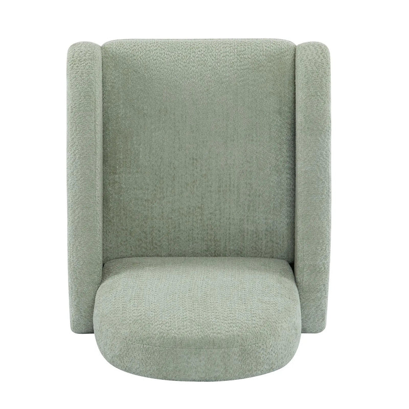 Contemporary 360 Swivel and Glider Recliner Chair by HouseOfZazla
