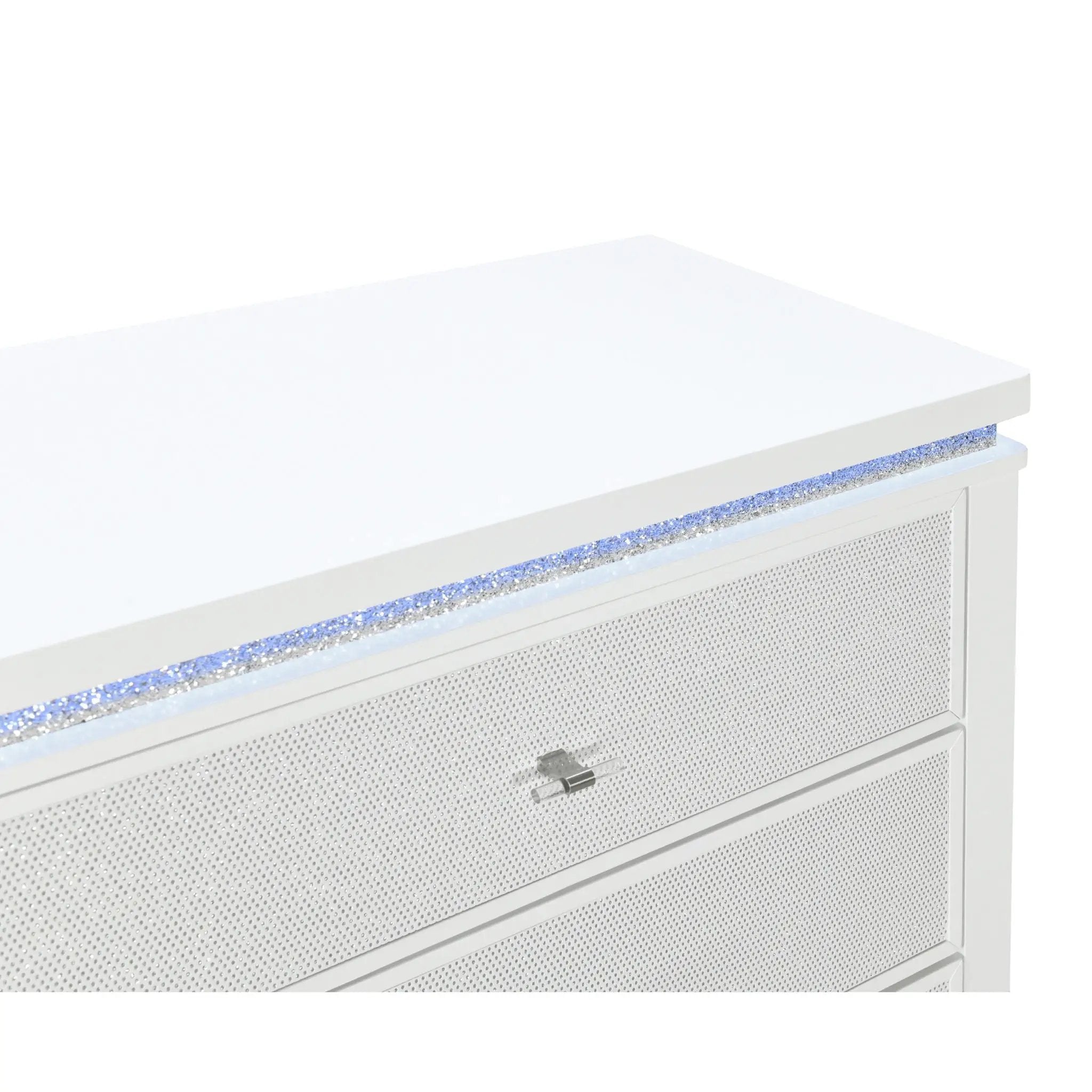 Adalid - Nightstand With Cooler, USB And Speaker - White by Unique Piece Furniture