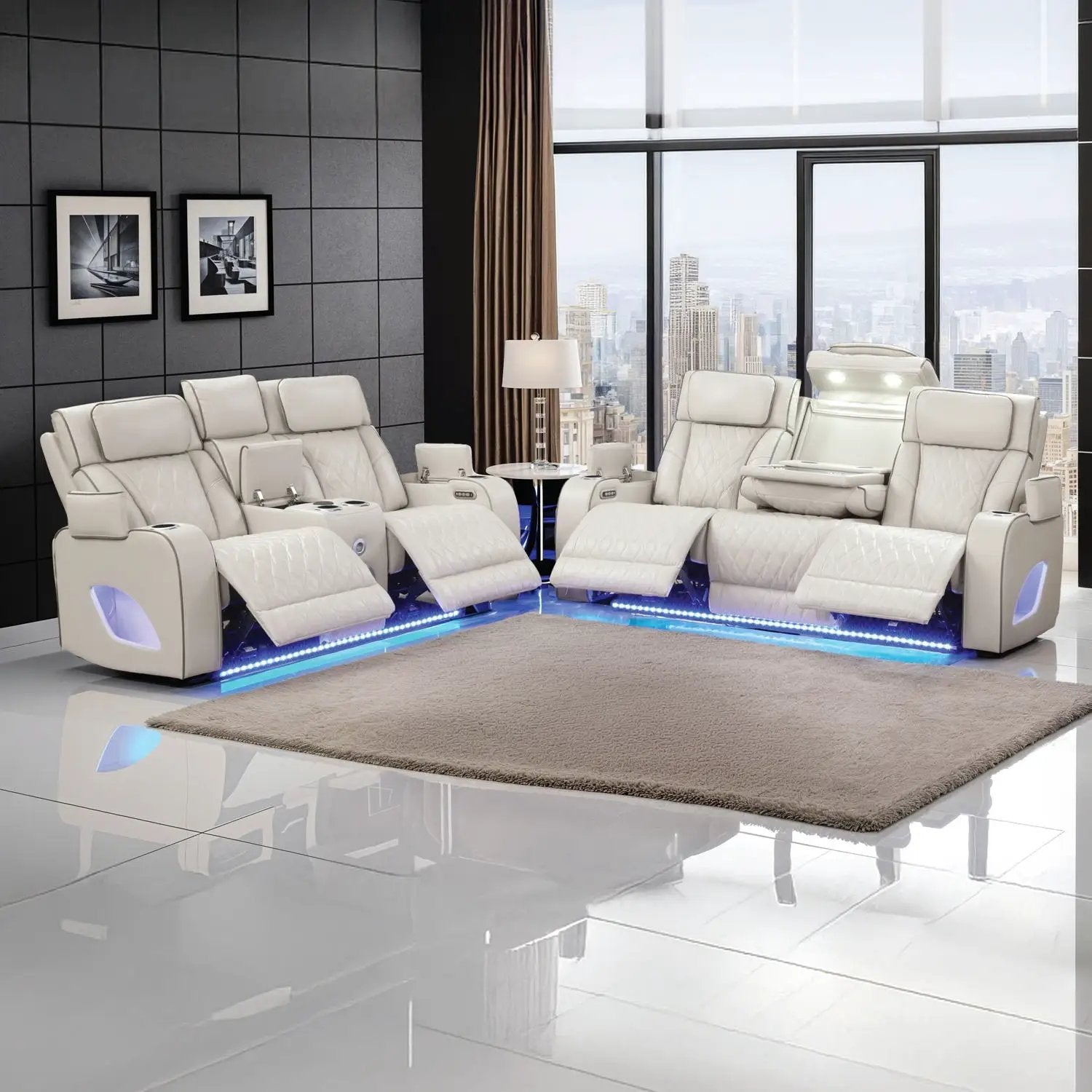 Fortuner - Power Reclining Living Room Set by HouseOfZazla
