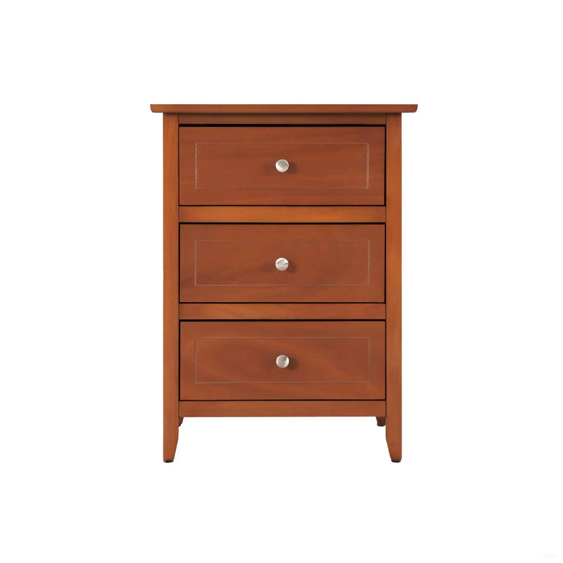 Daniel - 3 Drawer Nightstand by HouseOfZazla