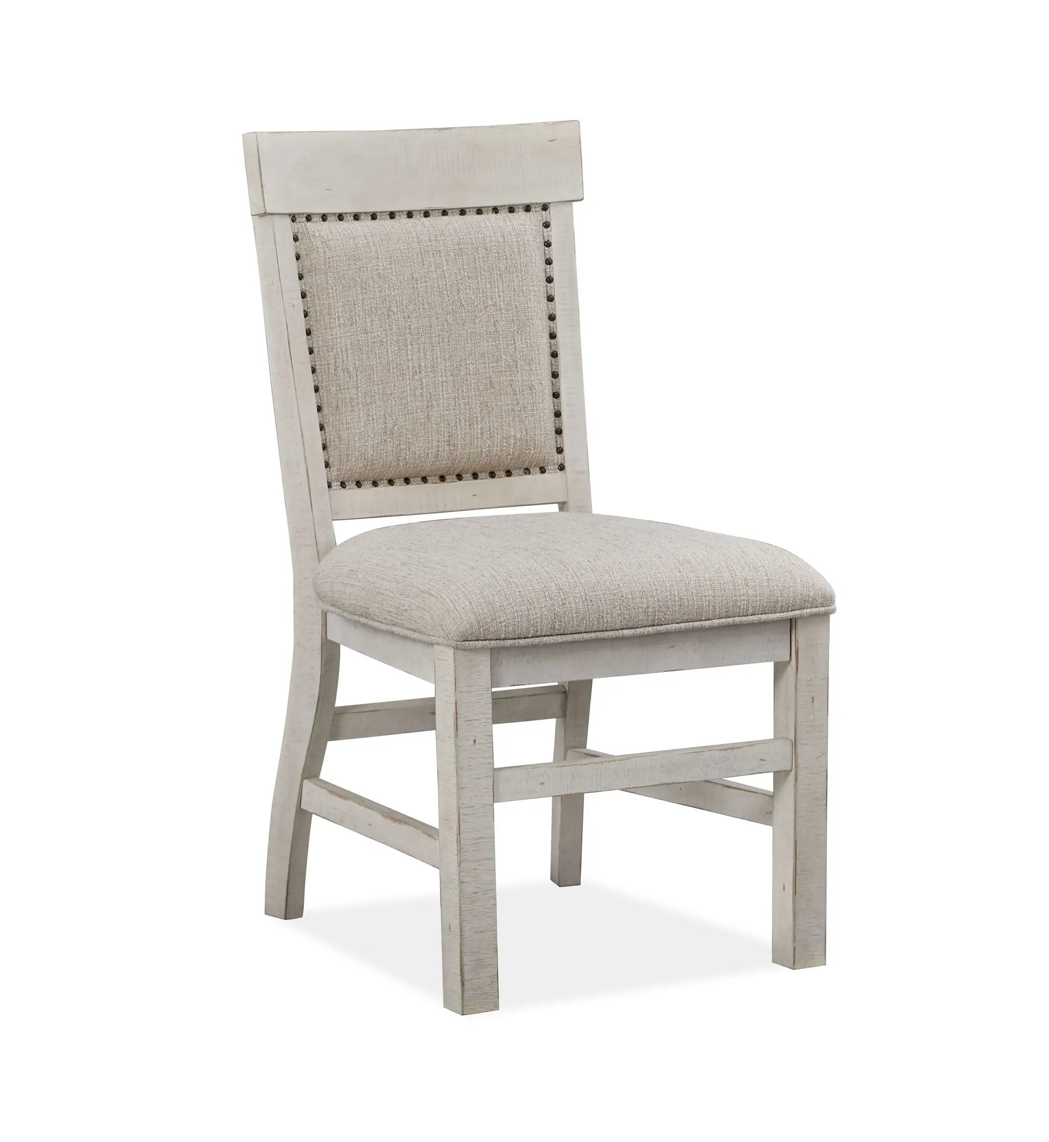 Bronwyn - Dining Side Chair With Upholstered Seat (Set of 2) - Alabaster by Unique Piece Furniture