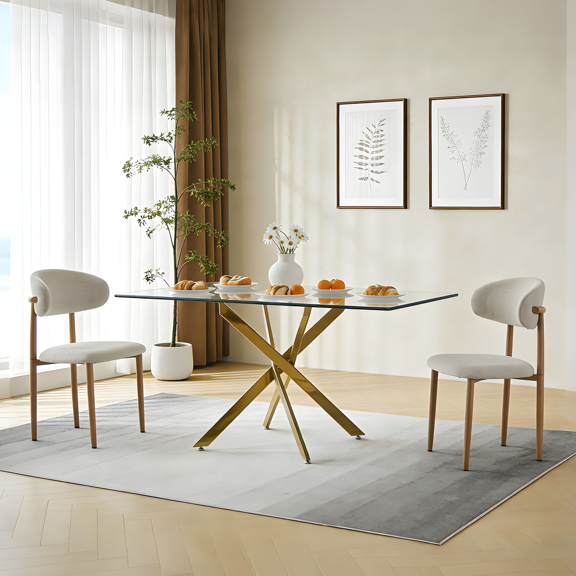 Medieval Modern Farmhouse Dining Chair by HouseOfZazla