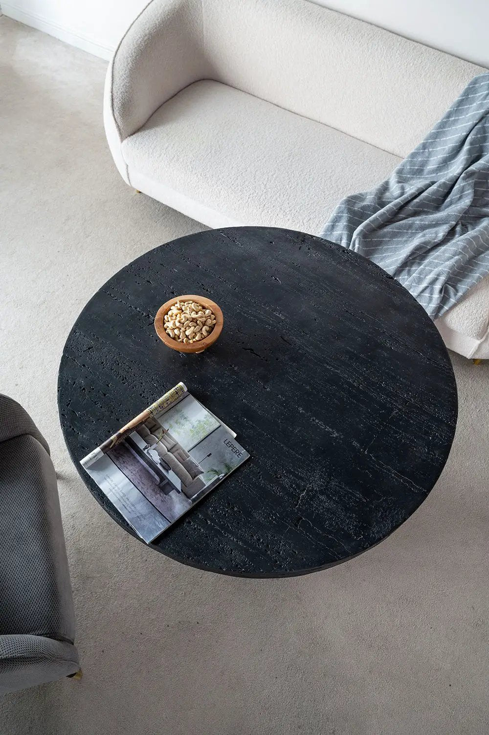 Round Dining Table With Pedestal Base by Unique Piece Furniture