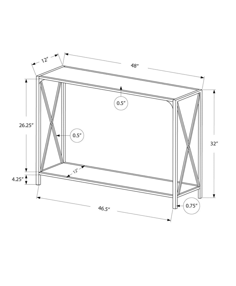 Accent Console Table For Entryway, Contemporary & Modern by Unique Piece Furniture