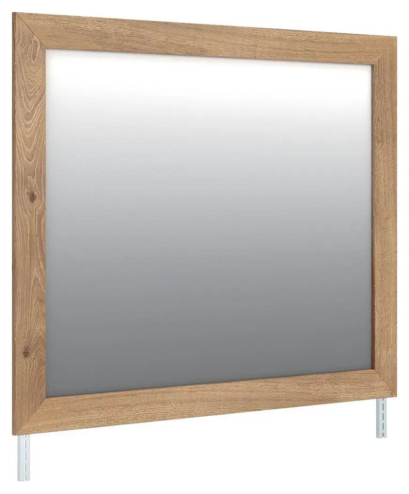 Brozmont - Bedroom Mirror - Tan by Unique Piece Furniture