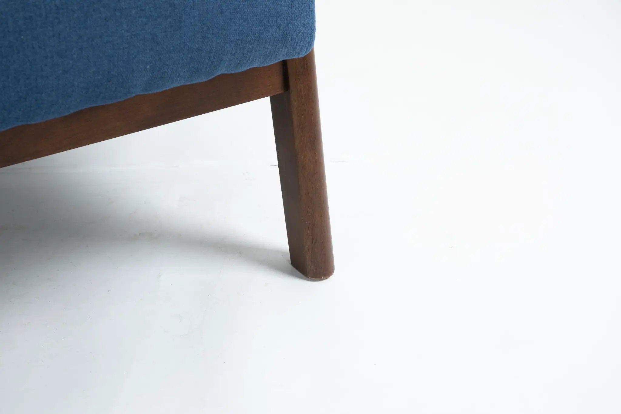 Mid Century Modern Accent Chair with Solid Wood Frame by HouseOfZazla