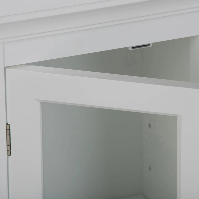 Avington - Single Door Wall Cabinet - Pure White by HouseOfZazla