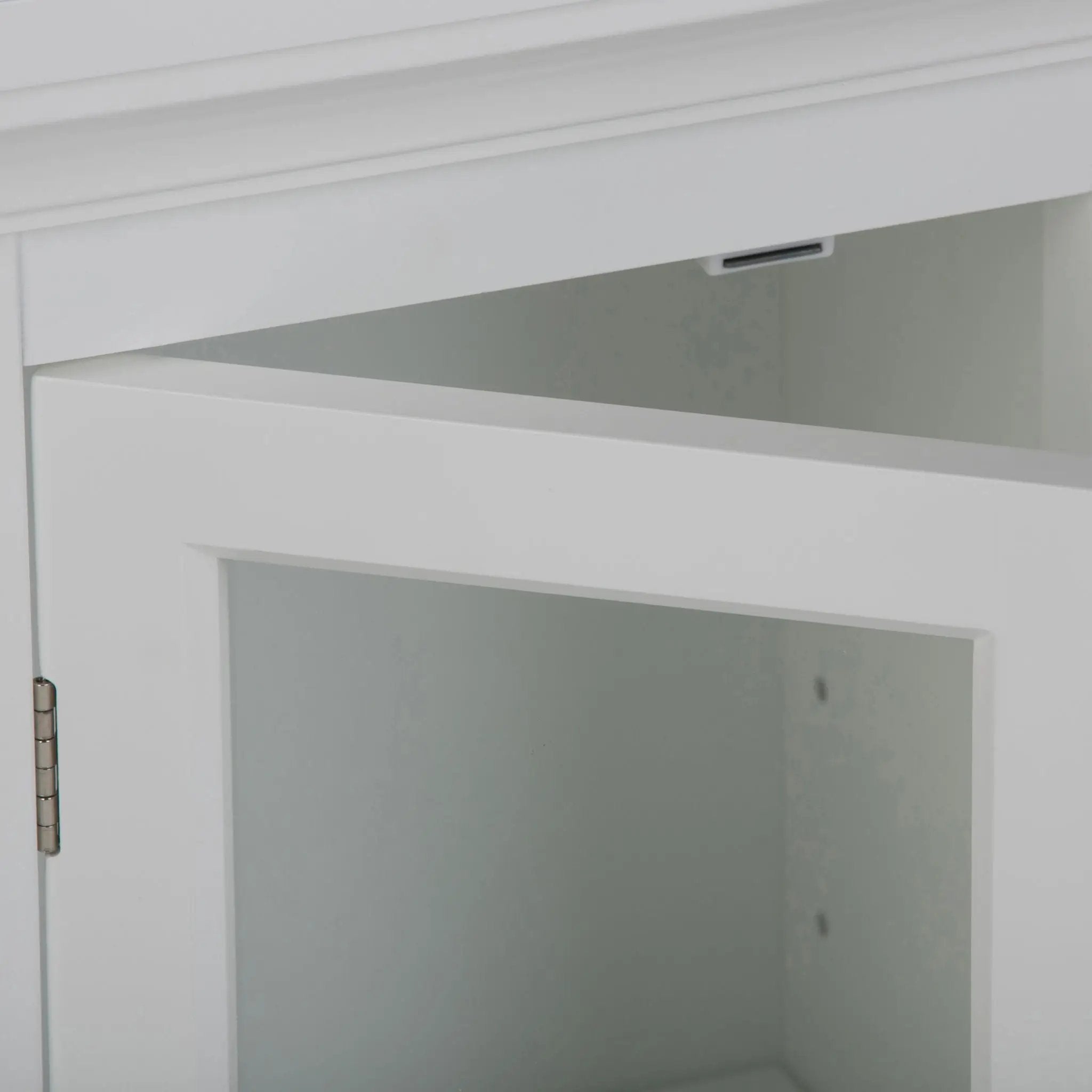 Avington - Single Door Wall Cabinet - Pure White by Unique Piece Furniture