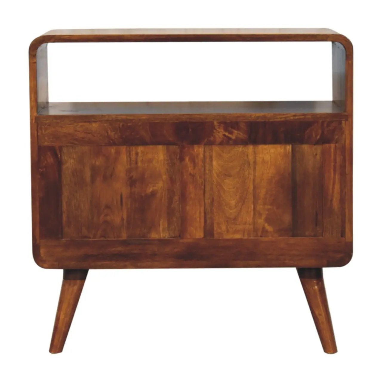 Curved Charm Console - Brown by HouseOfZazla