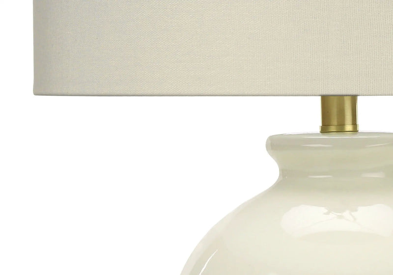 Transitional Lighting, Table Lamp - Cream by Unique Piece Furniture