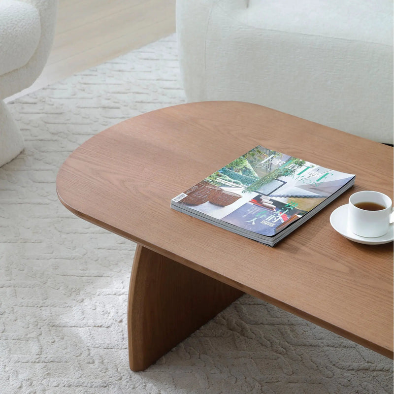 Oval Coffee Table For Living Room by Unique Piece Furniture