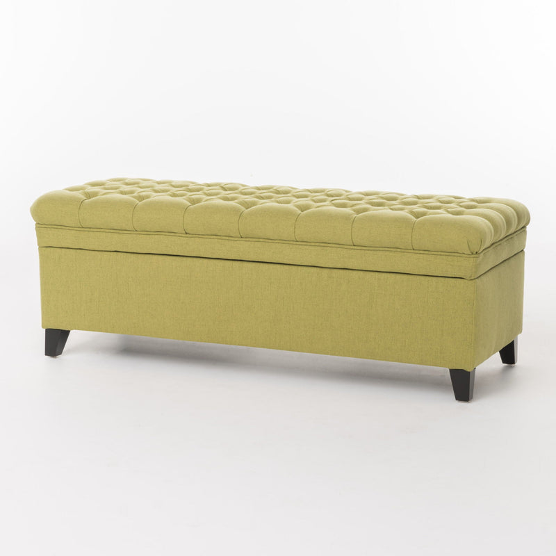 Juliana Storage Ottoman With Birch Legs by HouseOfZazla
